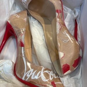 Christian Louboutin So Kate 120 Graffiti – Size 40– With Box